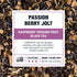 200 16oz Tiesta Tea - Passion Berry Jolt, Loose Leaf, Raspberry Passion Fruit Black Tea, Premium Blend, Caffeinated