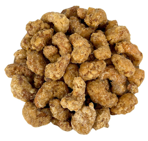 Cozy Confections Salted Honey Toffee Cashews, 1 Pound