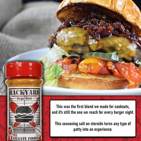 4-Pack Set The Tailgate Foodie Grilling Classics Seasoning and Rub Kit | Gift Box | Ultimate Cooking Gift | All-Purpose