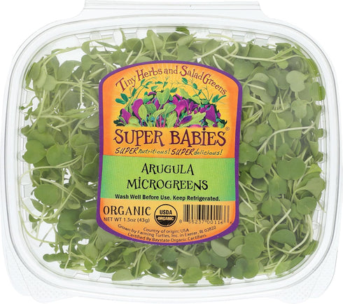 Fresh Produce FARMING TURTLES INC Organic Microgreens Arugula, 1.5 OZ