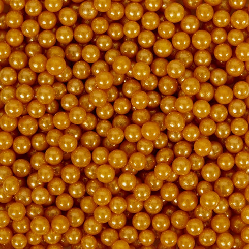 141 Wilton Sugar Pearls, gram, Gold, Non Toxic