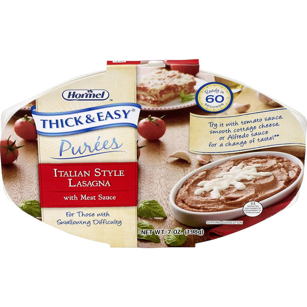 Thick & Easy Purees Thick & Easy Pures Italian Style Beef Lasagna Pure, 7 oz. Tray