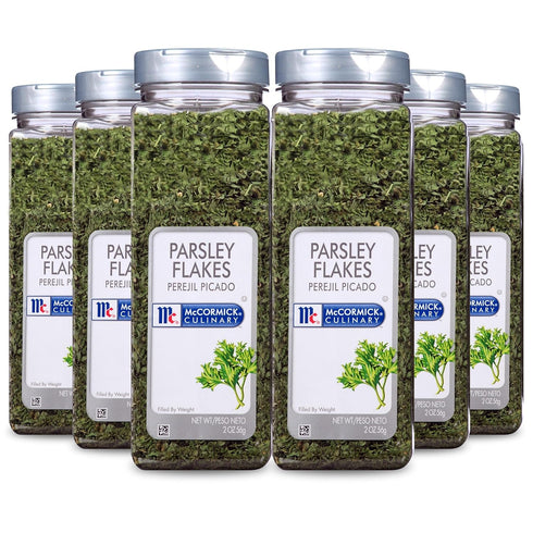 McCormick Culinary Parsley Flakes, 2 oz (Pack of 6) - Six 2