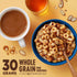 24 oz Cheerios Oat Crunch Almond Breakfast Cereal, Made with Whole Grain, Family Size