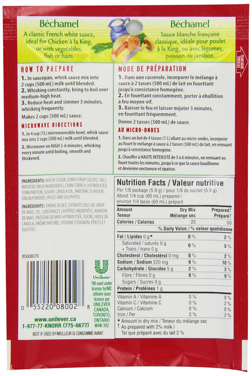 Bechamel Classic Sauce Mix - 47g