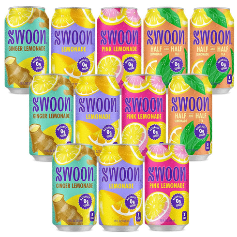 Swoon Lemonade Variety Pack - Low Carb, Paleo-Friendly, Gluten-Free Keto Drink -