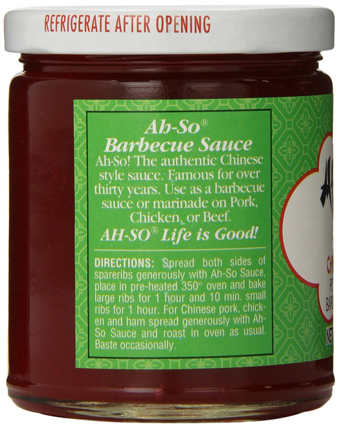 AH SO Sauce, Sparerib