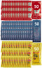 50 Ketchup, 50 Mustard & 50 Mayo Packets - 150 Total Condiment