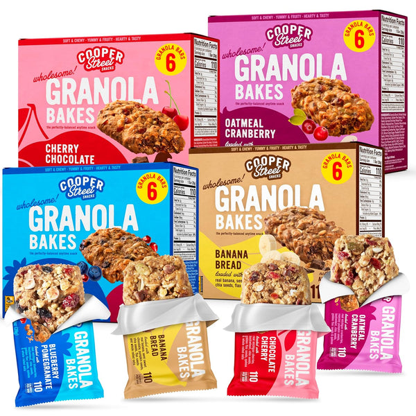 Cooper Street Granola Bakes - Soft Baked Oats, Grain & Seeds Breakfast
