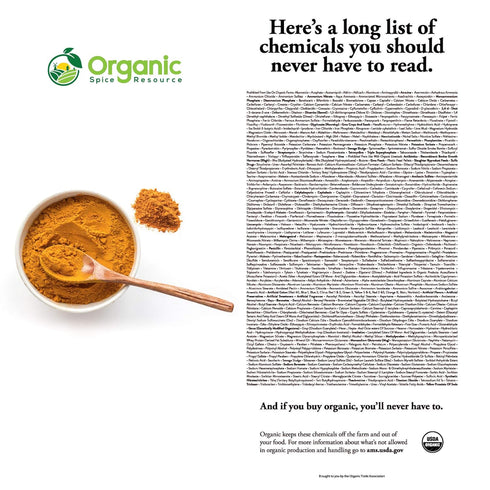 8 oz (226 Organic Spice Resource Turmeric Root Powder, g)