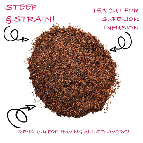 1lb, 100% 16 Worldwide Botanicals Organic Schisandra Berries, tea cut for best infusion. Schisandra chinesis AKA Five