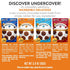 Pack 7-Pack, 3oz Undercover Snacks Chocolate Quinoa Crisps - Variety Sampler | Bags of Mini Crisps | Gluten Free