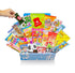 2 Sets 2x 30 (60 Sakura Box Japanese Snacks & Candy - Piece Dagashi Gift Box Pieces)
