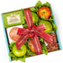 Congratulations Gift Box with Fruit and Cheese from Golden State Fruit