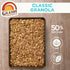 12oz Pack 3 Grandy Organics Classic Granola, Certified Organic Granola Cereal, Low Sugar - Made with Oats, Pumpkin