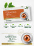 60 Count Carlyle Turmeric Tea Bags with Ginger | | Caffeine Free | Non-GMO & Gluten Free Herbal Tea Supplement