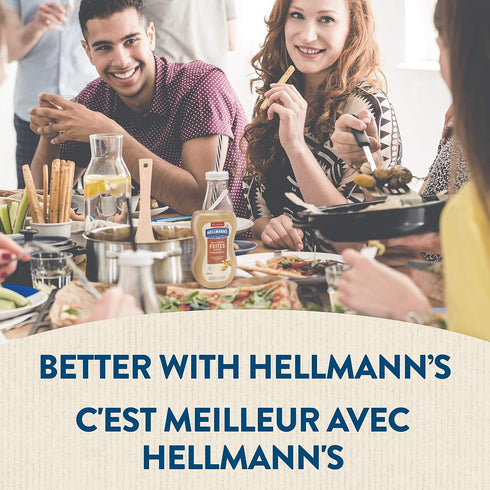 HELLMANN'S 325ml/11 oz., Spicy Chipotle Frites Mayo Style Sauce, (Imported from Canada)