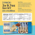 Pack 25 Pack 2) Variety of Halvah Marble, Vanilla, and Walnut Israel Candy Bars Vegan-Friendly, Certified Kosher Snacks