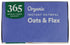 365 8 Pack, 11.3 OZ by Whole Foods Market, Organic Instant Oats and Flax