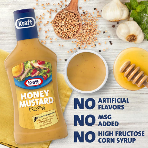 Kraft (16 oz Honey Mustard Salad Dressing fl Bottle)