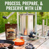 100 5 6 LEM Products Backwoods Bratwurst Fresh Sausage Seasoning, Ideal for Wild Game and Domestic Meat, Seasons Up