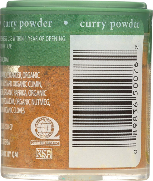 0.53 oz Simply Organic Curry Powder, Certified Organic |
