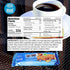 2.5oz, (12 BRAIN FOODS Oat Bars - Gluten Free, Vegan, No Sugar Added, No Palm Oil, Bars) (Walnut)