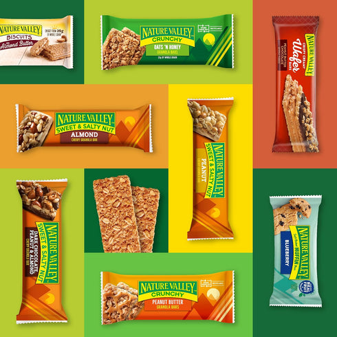 6 7.2 oz (Pack 12) Nature Valley Sweet and Salty Nut Granola Bars, Almond, Bars