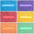 LEBERY 6.7 Oz Sanding Sugar Red Orange Blue Green Yellow Purple Sugar Sprinkles Sugars Crystals for Baking Decorating