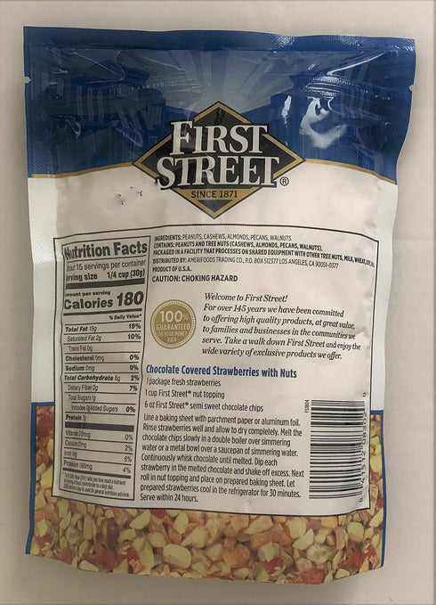 16oz First Street Nut Topping for Baking & Ice Cream