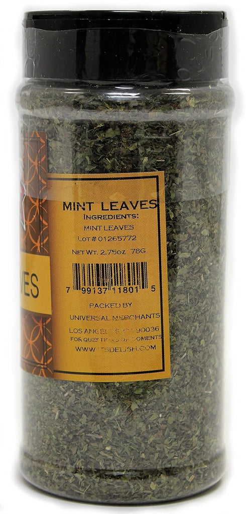 Medium Jar of Dried Mint Leaves - Its Delish