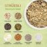 9 Oz Struesli Savory & Seed Organic Granola, Nut, Grain & Gluten Free, Healthy Snacks with Pumpkin, Sunflower & Chia