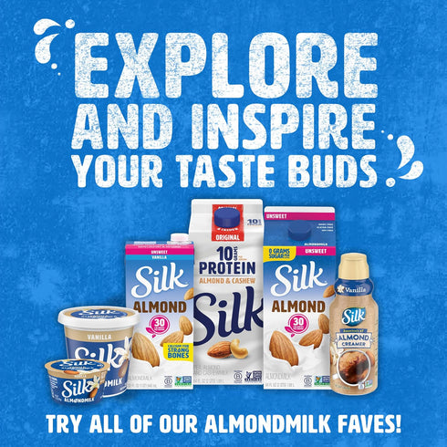 32 oz. (WWI00172) Silk Almond Milk Original Unsweetened