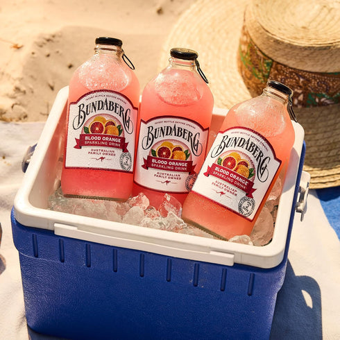 12.7 oz, 4 Count Bundaberg Sparking Fruit Drink, Blood Orange, fl