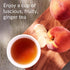 100 The Republic of Tea - Decaf Ginger Peach Black Tea Super Refill, Tea Bags