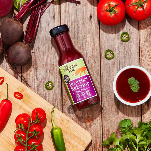 255 THE FORAGING FOX Beetroot Ketchup, GR