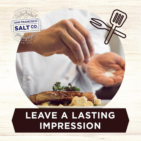 1lb. Italian Black Truffle Salt Bulk Bag by San Francisco Salt Company