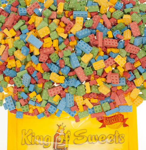 Candy Blocks 5 Pounds Nostalgic 90s Candy Mix in a Bulk King