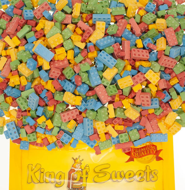 Candy Blocks 5 Pounds Nostalgic 90s Candy Mix in a Bulk King