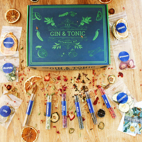 Lumus The Gin & Tonic Botanical Kit. Gin Tonic Infusion DIY Kit.