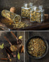 8 Pack, 1 LB Set Gardenika Organic Loose Leaf Tea Sampler Herbal and Naturally Caffeine-Free - Ayurvedic Assortment