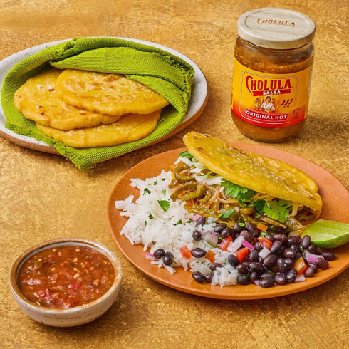 12 oz Cholula Salsa, Original Hot, Spicy Salsa For Tacos, Enchiladas, Queso, Fajitas, Burritos, Nachos and More
