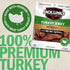 2.85 oz 12g 100% Jack Link's Original Turkey Jerky - Bag - Ready to Eat Protein Snack - Protein per Serving - Made