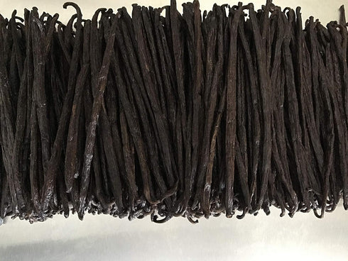 50 5"-7" Madagascar Organic Vanilla Beans Grade B. Certified USDA Organic. by FITNCLEAN VANILLA for extract, Cooking