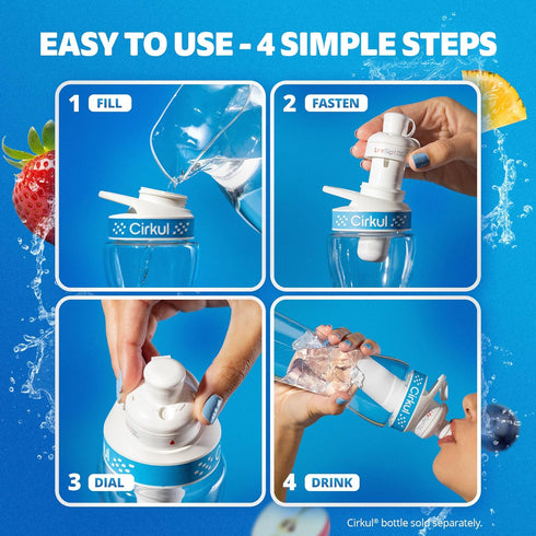 Pack, 36 (2 2 2 Cirkul Frosted Refreshers Caffeine Flavor Water Variety Makes Drinks, No Sugar, Zero Calorie Drink Mix