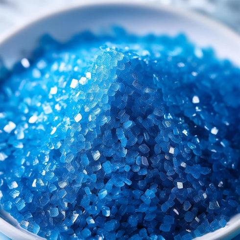 Bakers Choice Sparkling Blue Sugar Sprinkles for Ice Cream Toppings, 3 oz