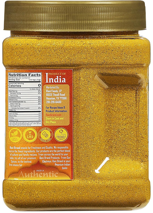 Rani Curry Powder EXTRA HOT, 11-Spice Authentic Indian Blend, 16oz (1lb) PET Jar, All Natural, Vegan, Gluten Friendly