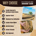 Rooted In Rare 30 Graham Flour For Baking - Ounce Bag - Product of USA - Stone Ground Whole Wheat Flour - Great