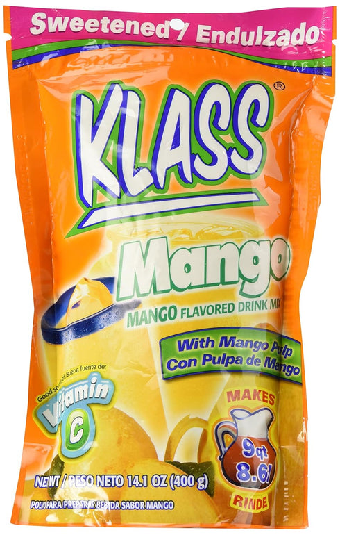 Klass Mango Instant Drink Mix 14.1 oz