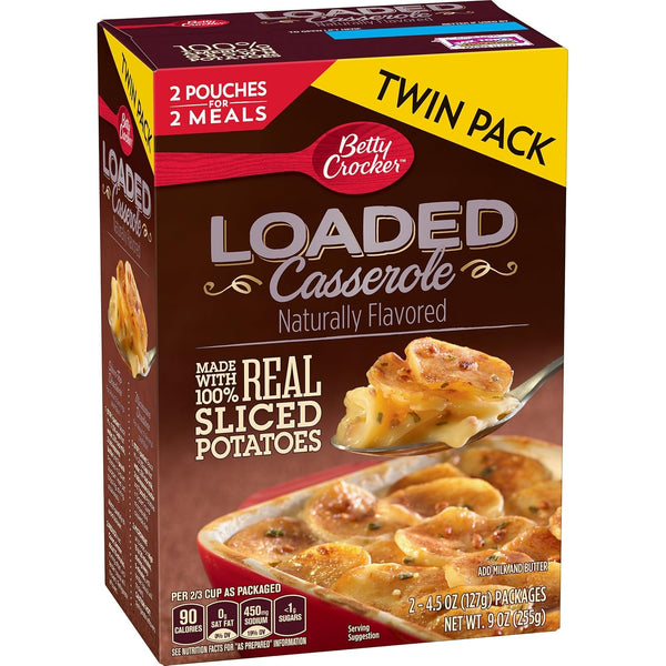 Betty Crocker Potatoes Loaded Casserole , 9 oz